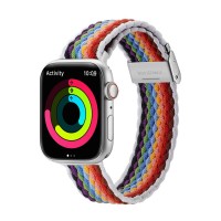  Strap Dux Ducis Mixture II Series Apple Watch 42/44/45/49mm Pale Stripes 